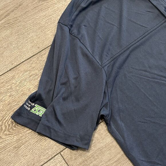 Travis Mathew Golf Polo Mens 2XL XXL Blue Performance Casual Athletic Preppy - Picture 4 of 6